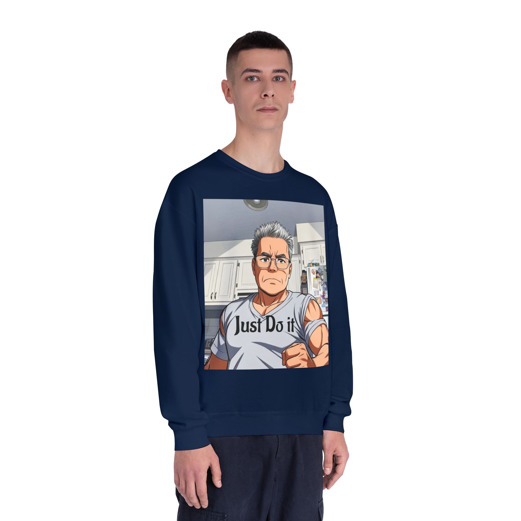 Unisex NuBlend® Crewneck Sweatshirt, custom design.