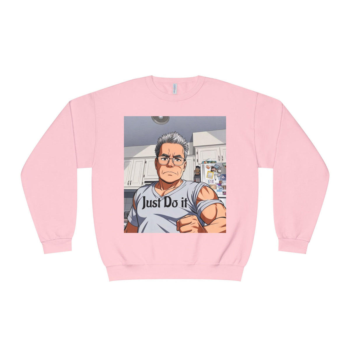 Unisex NuBlend® Crewneck Sweatshirt, custom design.