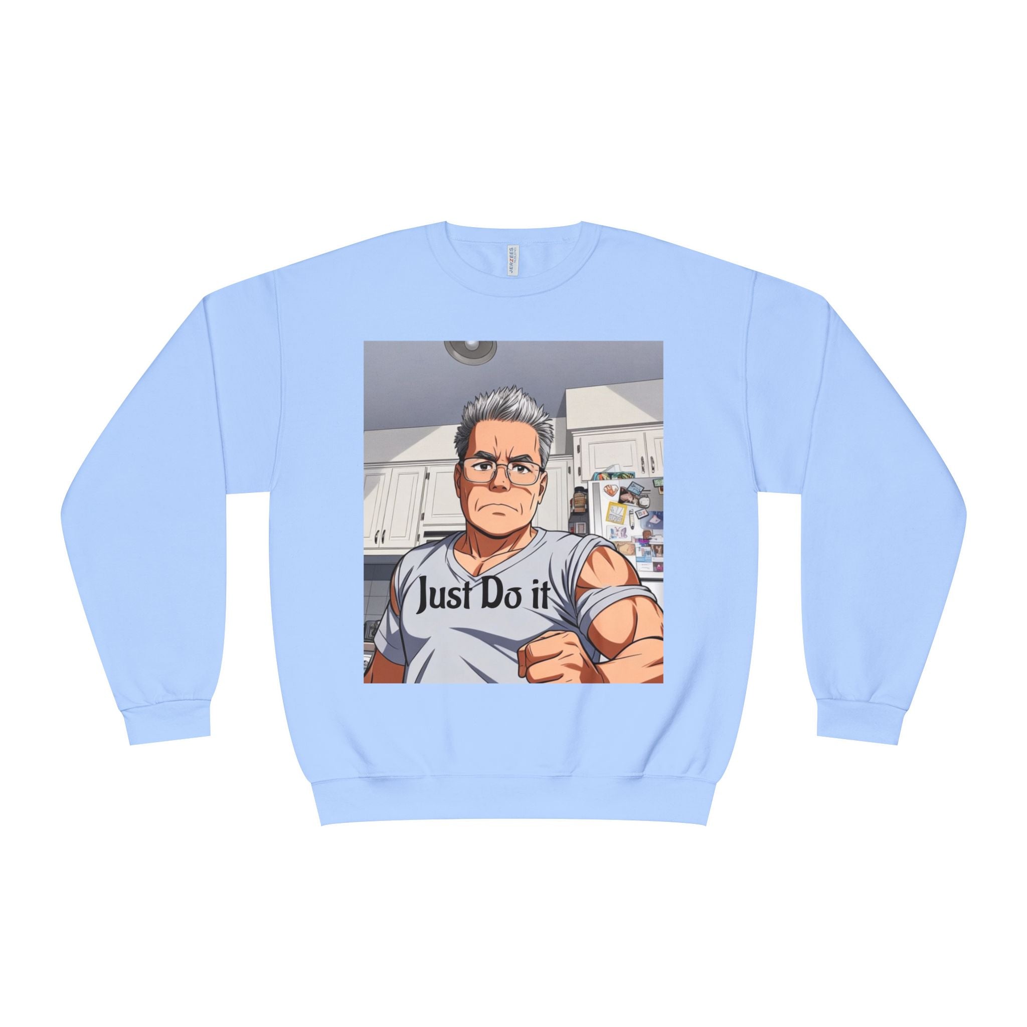 Unisex NuBlend® Crewneck Sweatshirt, custom design.