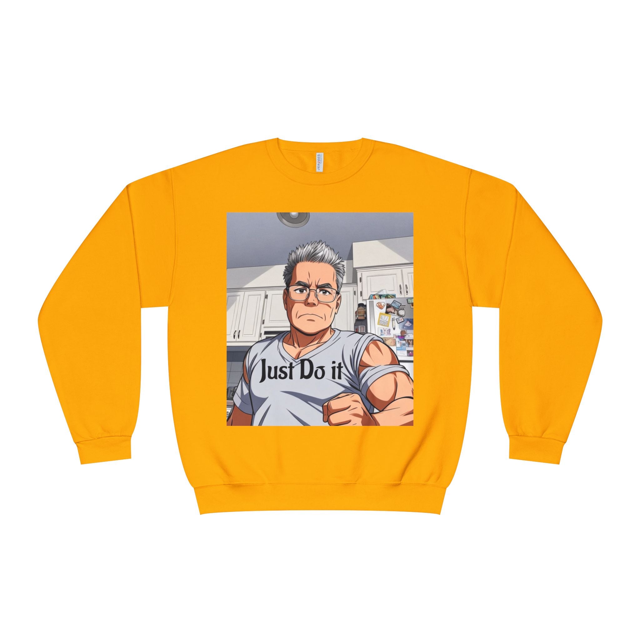 Unisex NuBlend® Crewneck Sweatshirt, custom design.