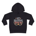 Toddler Hoodie - "My Grandpa Loves Me" Cute Heart & Floral Pullover