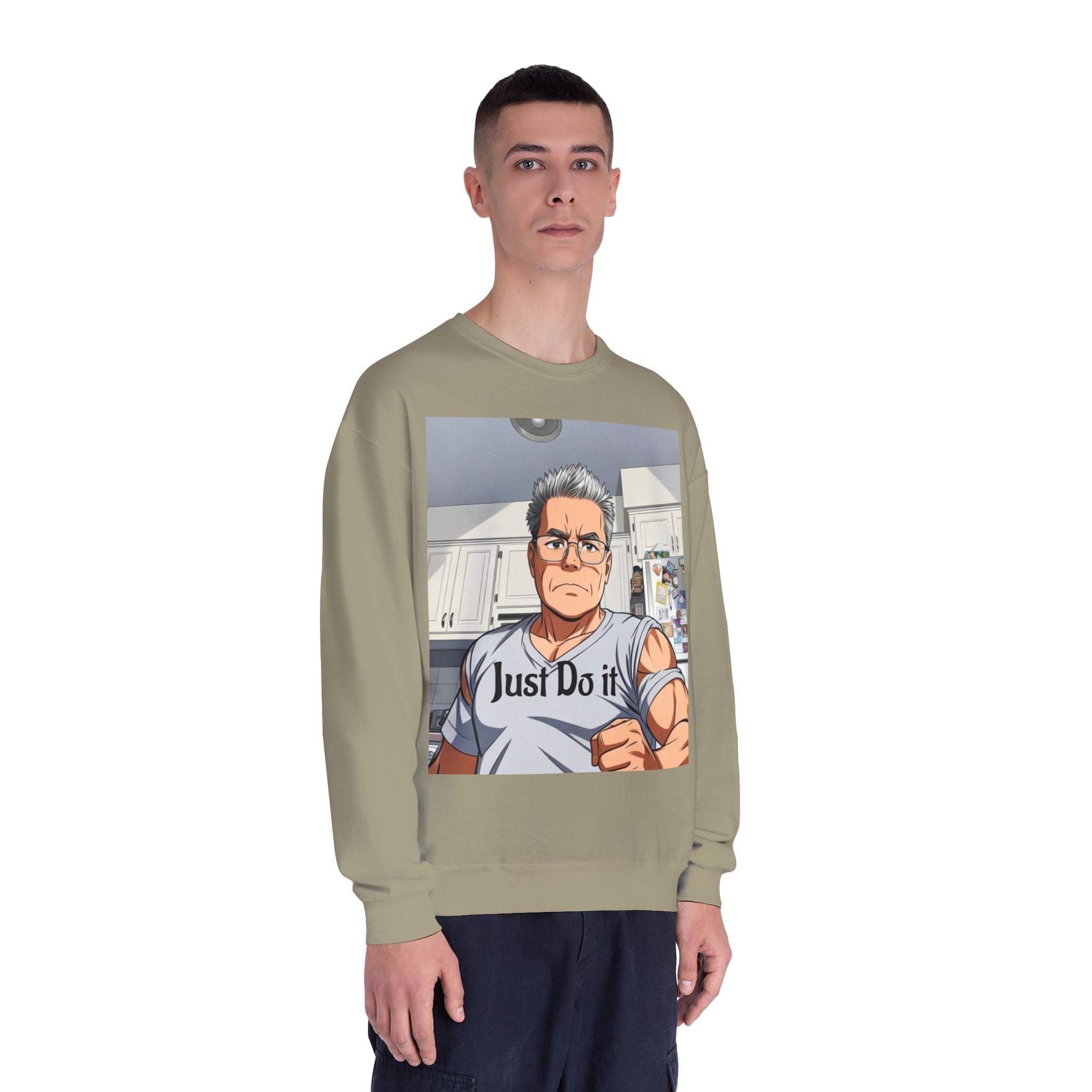 Unisex NuBlend® Crewneck Sweatshirt, custom design.