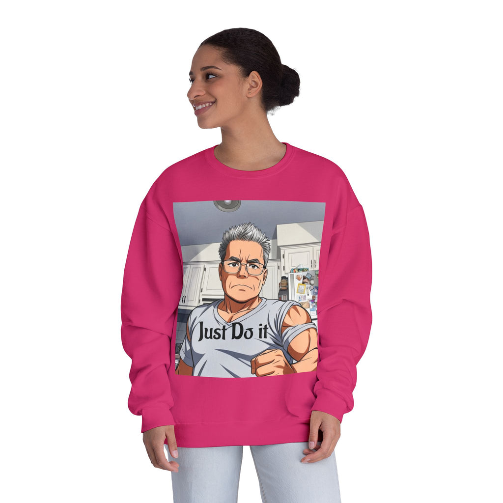 Unisex NuBlend® Crewneck Sweatshirt, custom design.