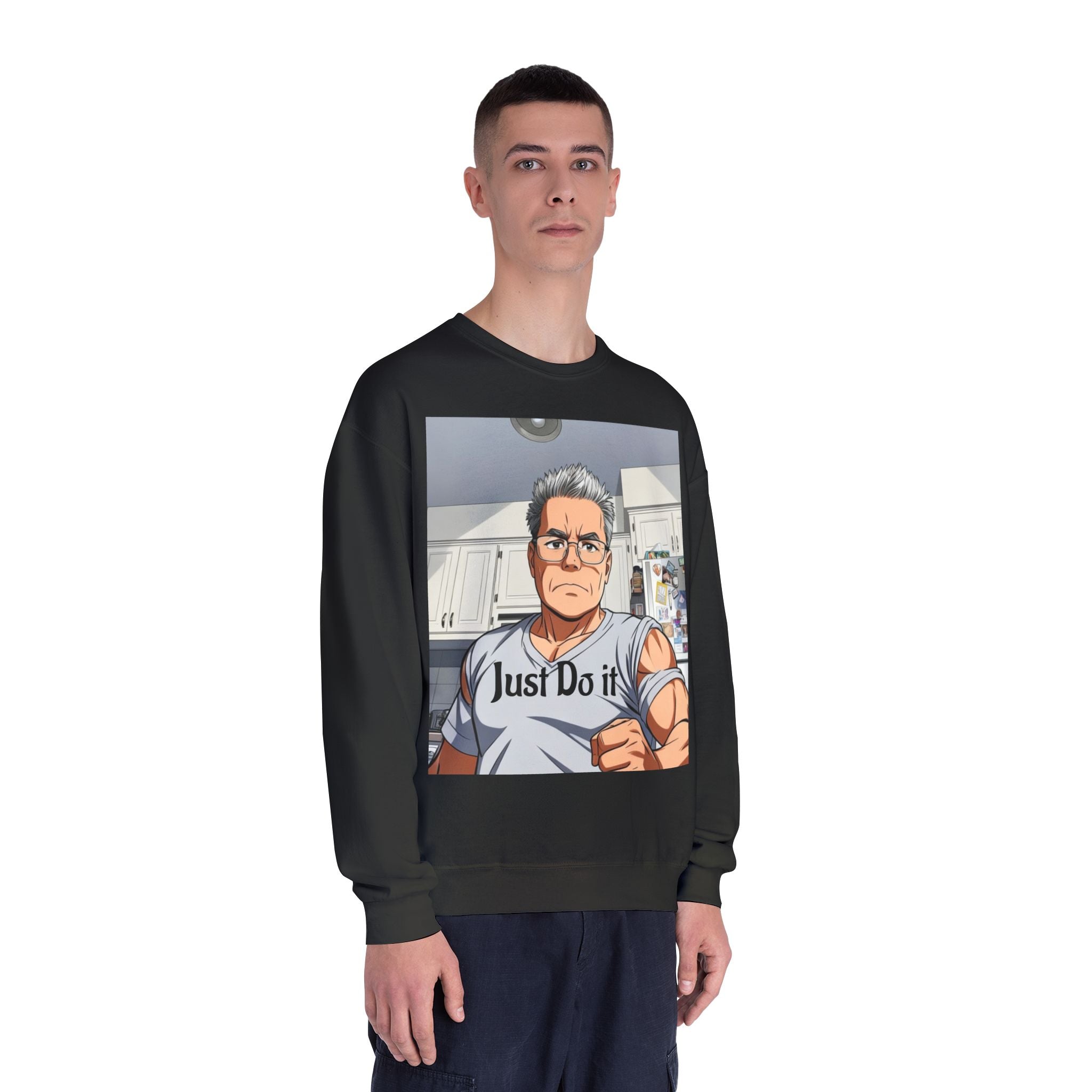Unisex NuBlend® Crewneck Sweatshirt, custom design.