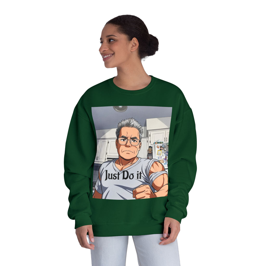 Unisex NuBlend® Crewneck Sweatshirt, custom design.