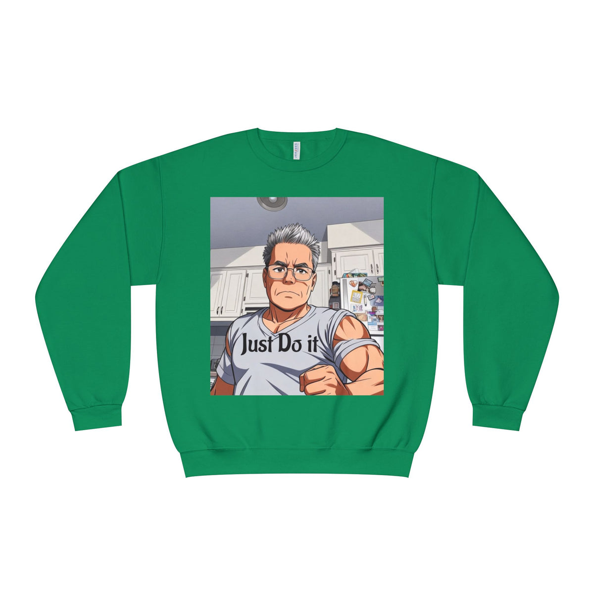 Unisex NuBlend® Crewneck Sweatshirt, custom design.