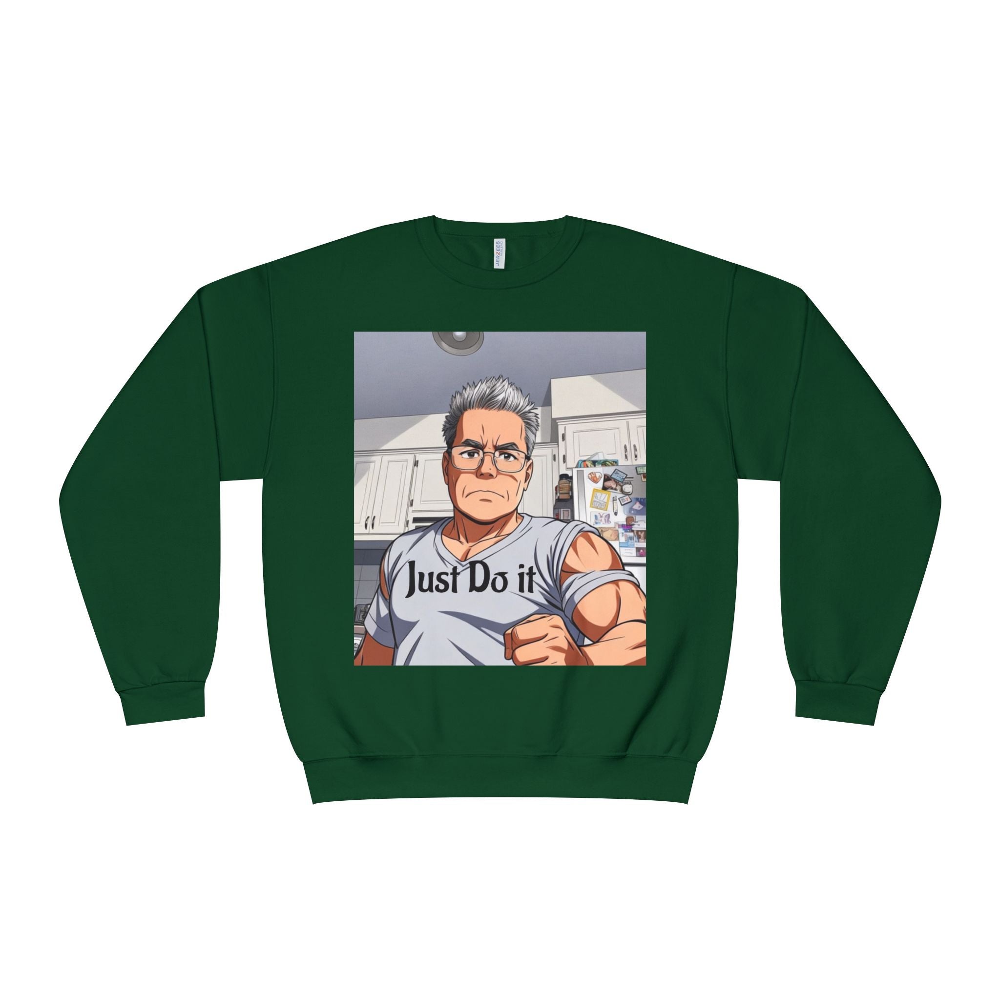 Unisex NuBlend® Crewneck Sweatshirt, custom design.