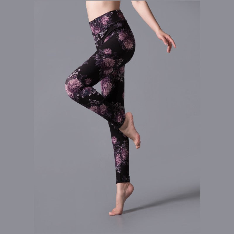 High Waist Leopard Print Leggings for Sports & Yoga
