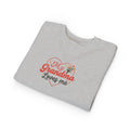 Toddler Sweatshirt - "My Grandma Loves Me" Heart Floral Pullover
