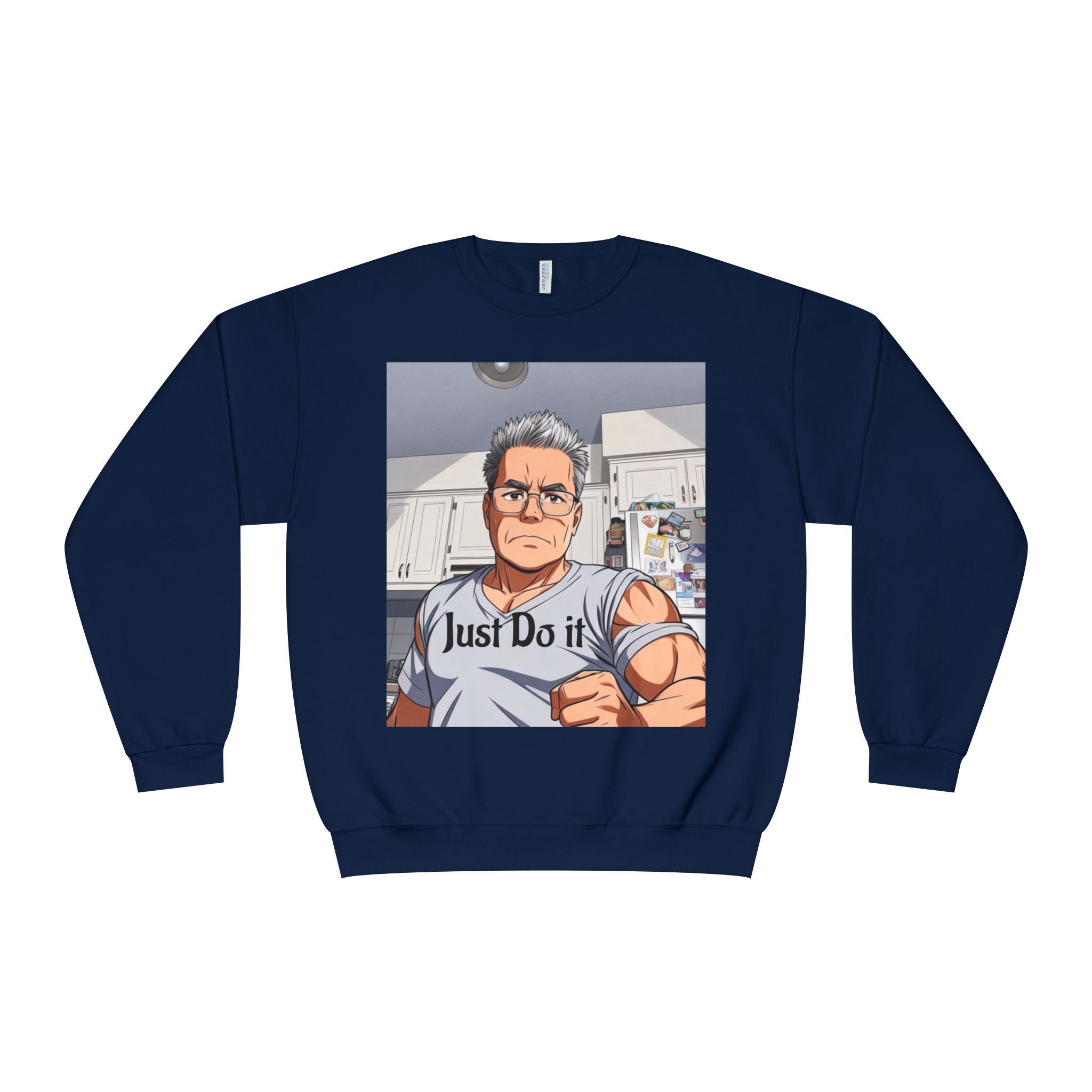 Unisex NuBlend® Crewneck Sweatshirt, custom design.
