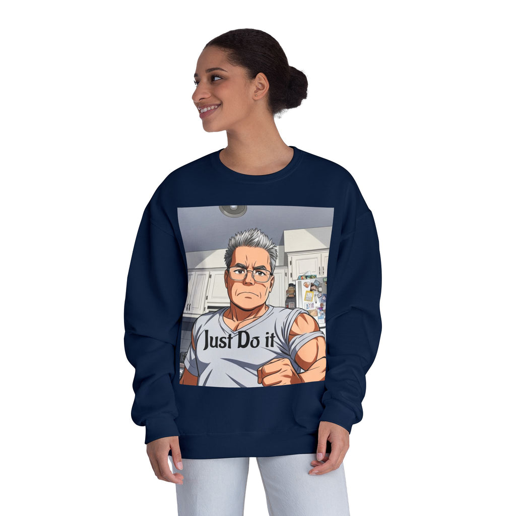 Unisex NuBlend® Crewneck Sweatshirt, custom design.