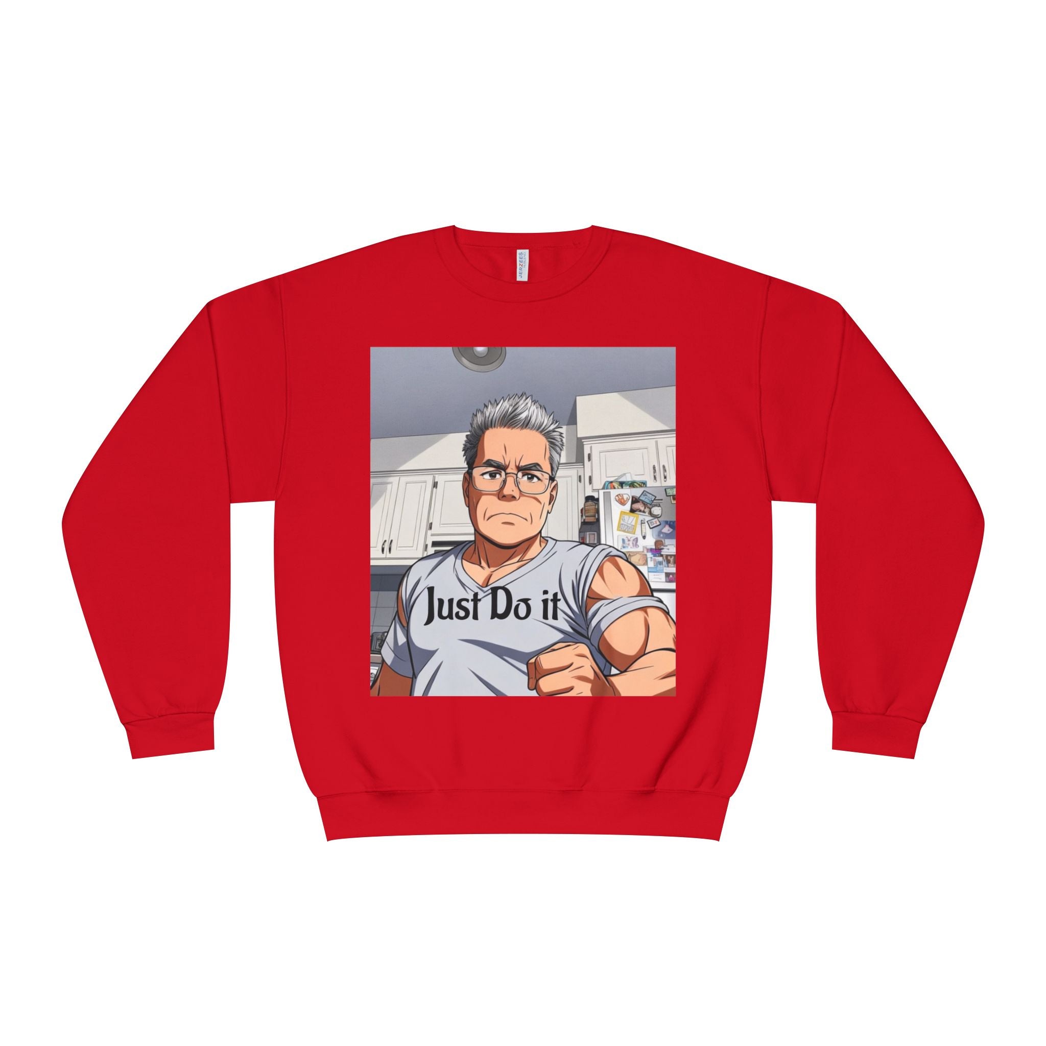 Unisex NuBlend® Crewneck Sweatshirt, custom design.