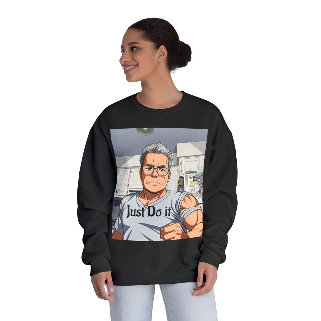 Unisex NuBlend® Crewneck Sweatshirt, custom design.
