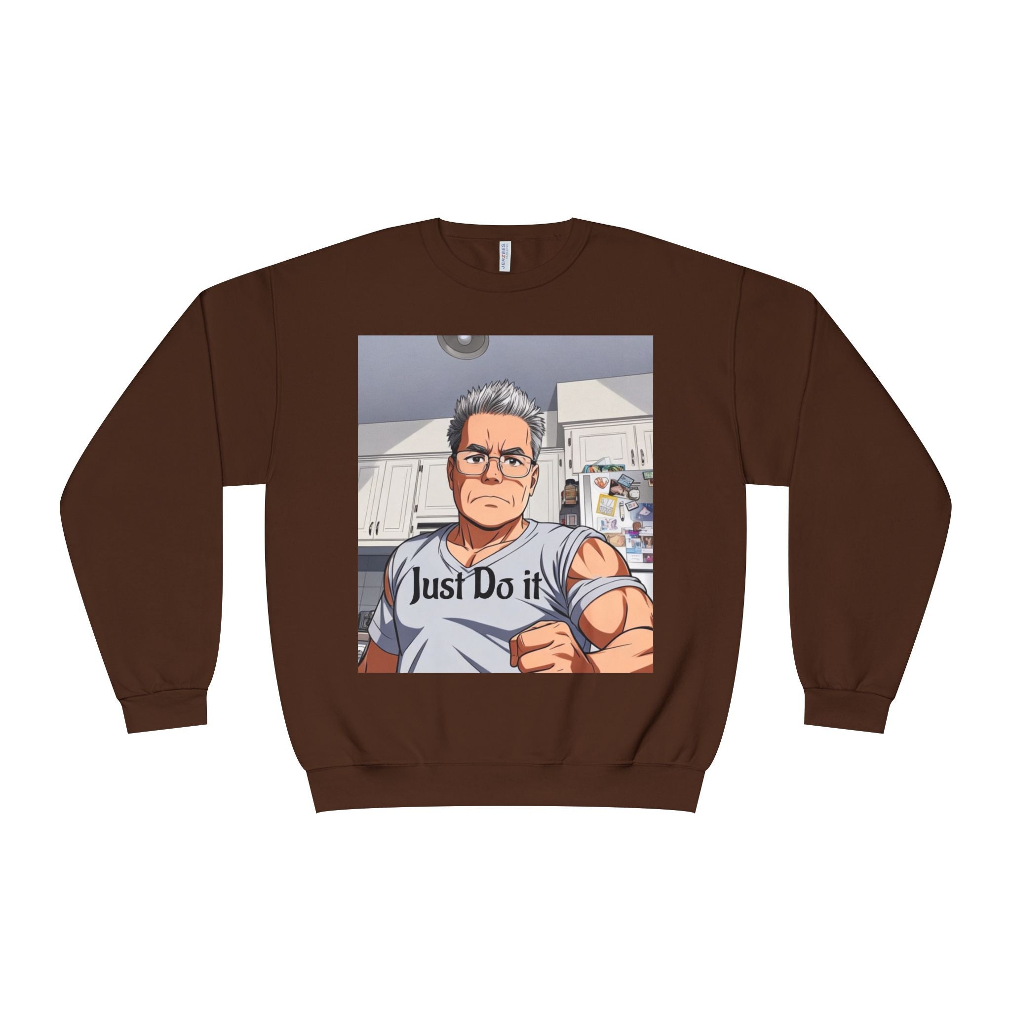 Unisex NuBlend® Crewneck Sweatshirt, custom design.