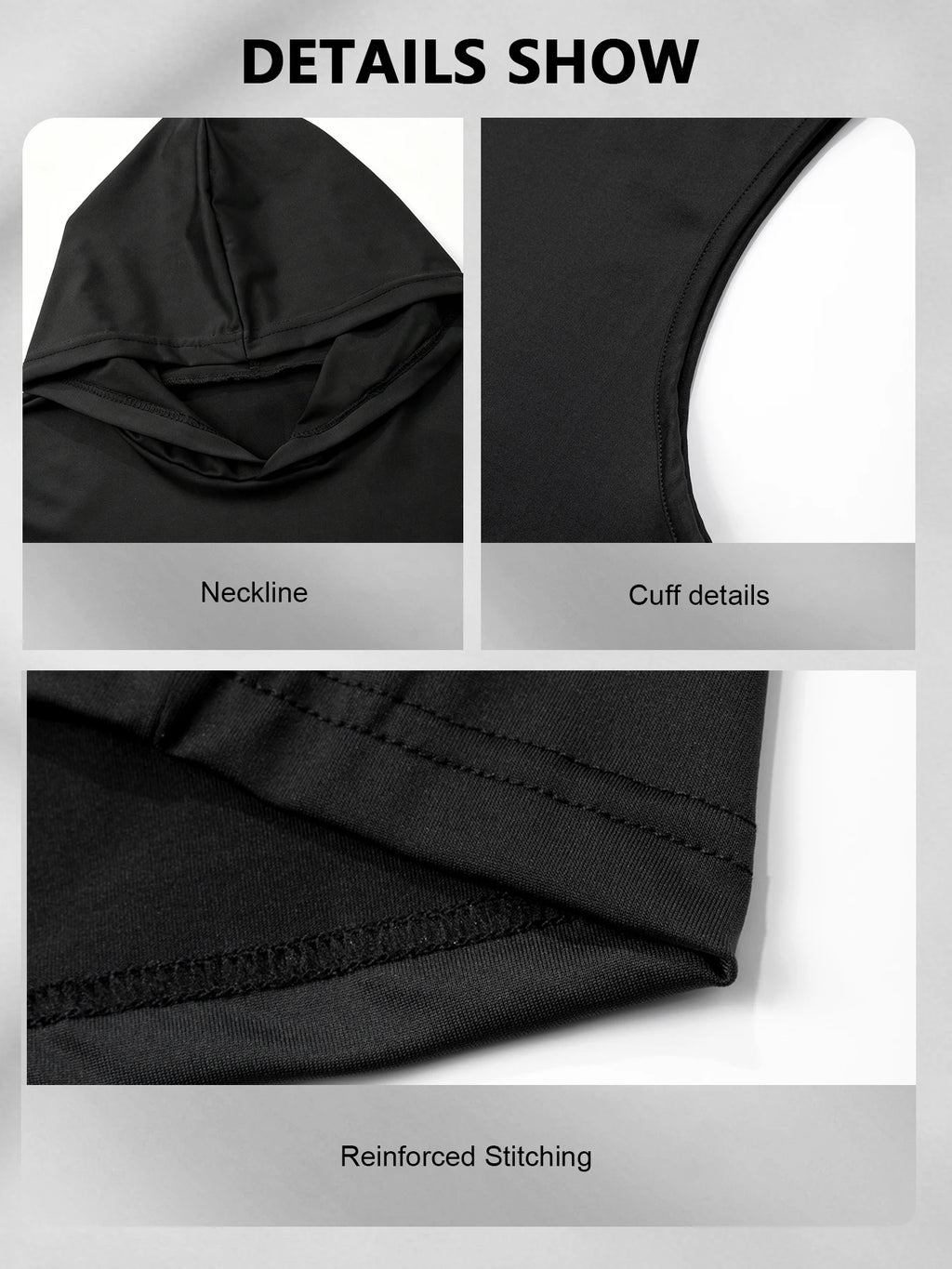 Men's Hooded Sleeveless Tank Top – Kangaroo Pocket, Quick-Dry Muscle Vest