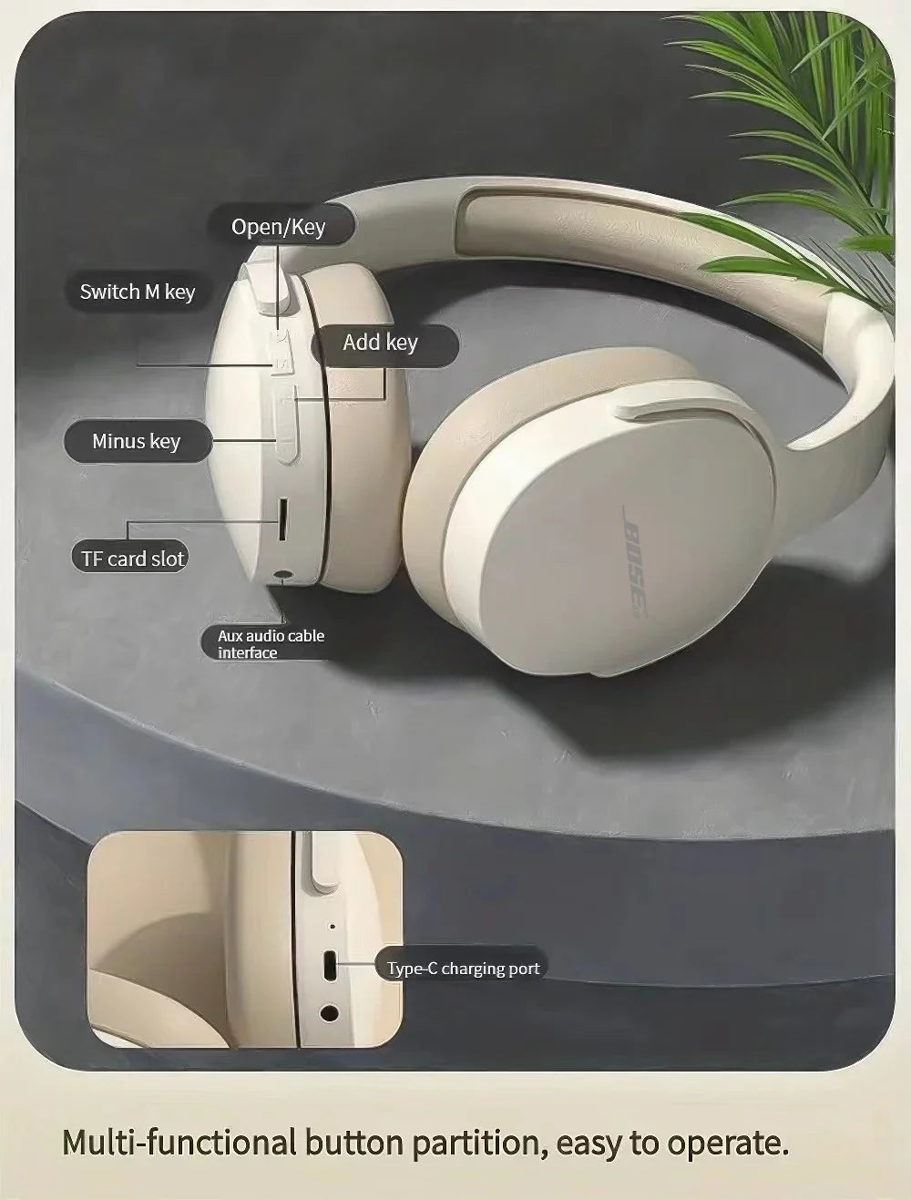 P2961 Wireless Bluetooth 5.3 Original Earphone