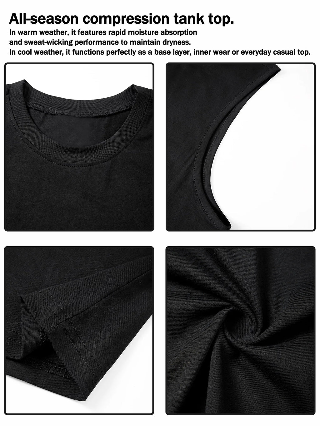 Men's Breathable Sleeveless Tank Top | Quick-Dry Gym Vest