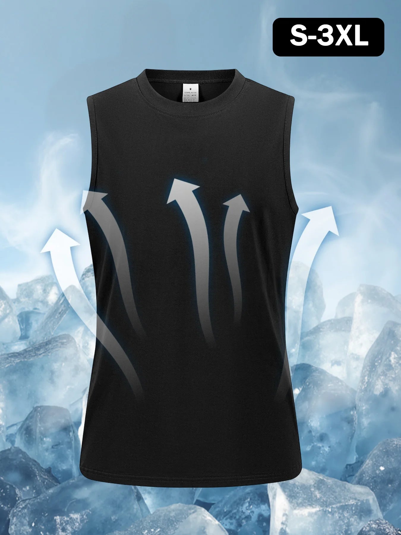 Men's Breathable Sleeveless Tank Top | Quick-Dry Gym Vest