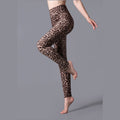 High Waist Leopard Print Leggings for Sports & Yoga